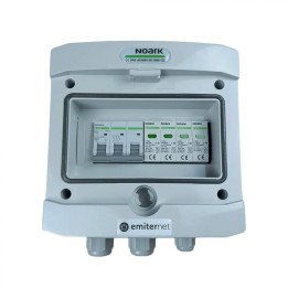 EMITER EM-55N_AC IP65 vaihtovirtakytkinlaite 16A 3P SPD tyyppi 2
