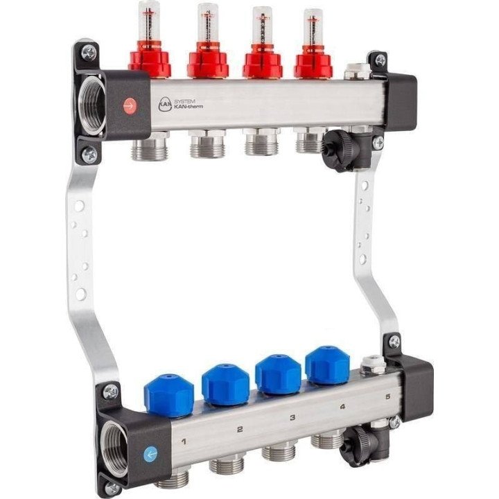Kan-Therm 1316157079 InoxFlow 4-piirin jakotukki