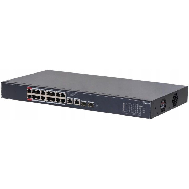 Dahua SG4020LP 16-Port Gigabit PoE Switch with 1 SFP Slot, Fully Managed