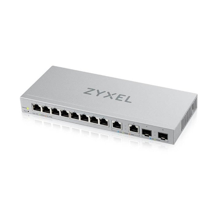 ZyXEL XGS1210-12 v2 12-Port Gigabit Web-Managed Switch with 8x1G + 2x2.5G + 2xSFP+