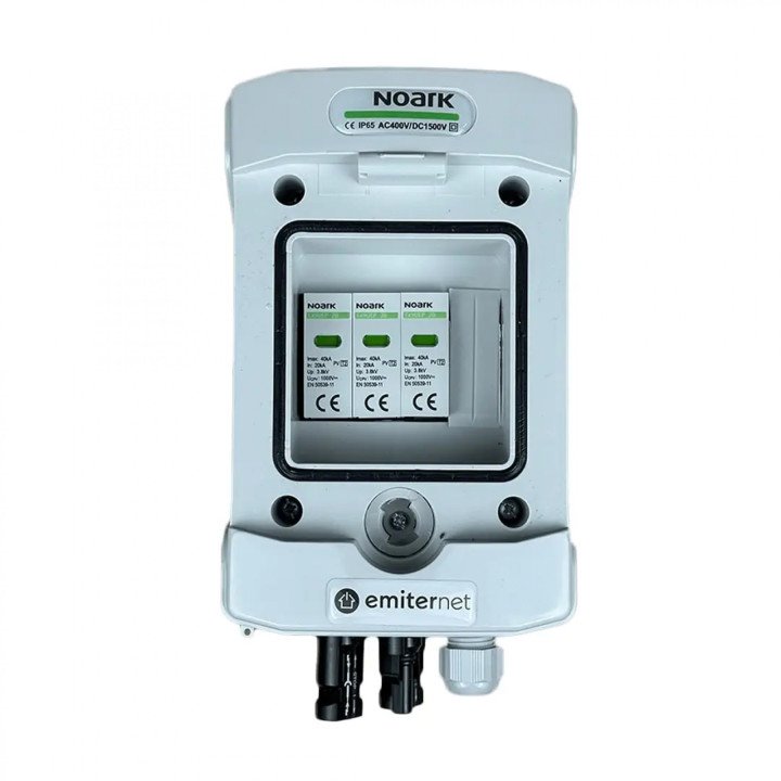 EMITER EM-1N_DC DC Surge Arrester, IP65, Type 2, 1000V