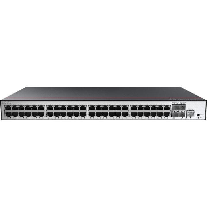 Коммутатор Huawei S5735-L48T4S-A-V2 (48 GE портов, 4 GE SFP, питание AC) + Лицензия L-MLIC-S57L
