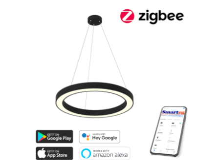 Viedā šūnu lampa 95cm 66W melna Zigbee