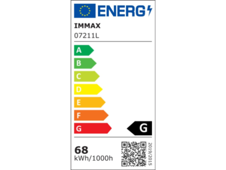 Viedā šūnu lampa 95cm 66W melna Zigbee