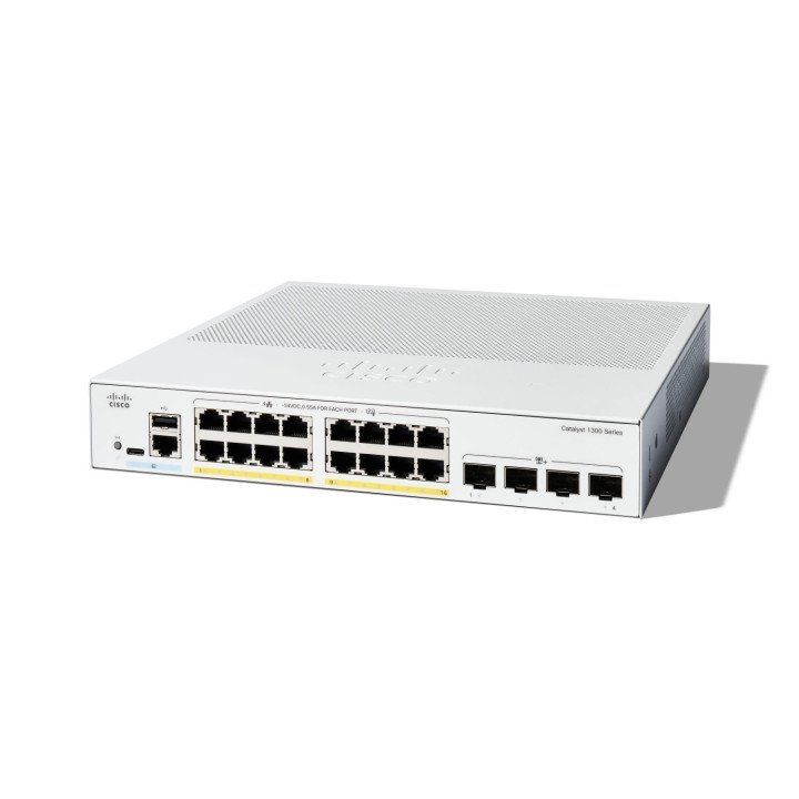 Cisco C1300-16P-4X 16 prievadų PoE jungiklis
