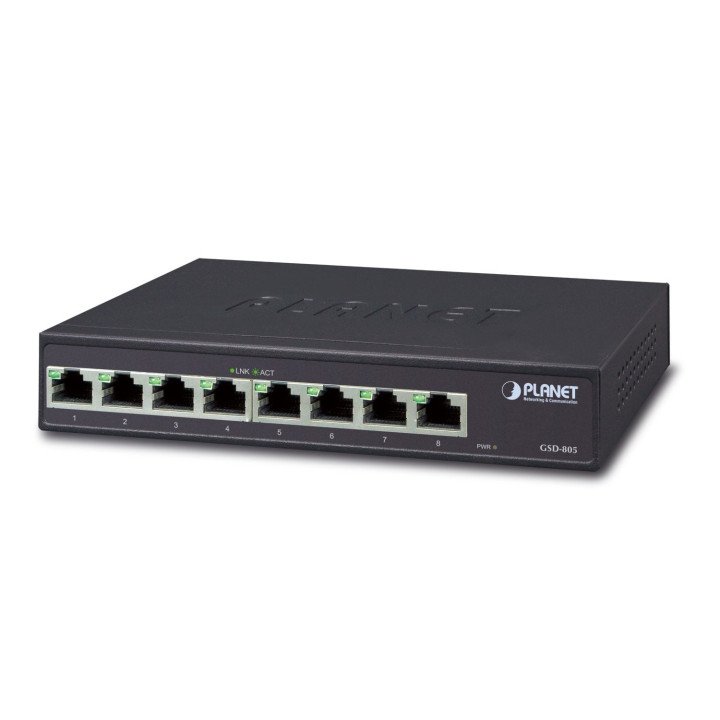 PLANET GSD-805 8-Port Gigabit Ethernet Switch