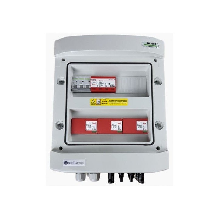 EMITER EM-1146N_DCAC DCAC Switchgear IP65, SPD Type 2, 63A, 300mA