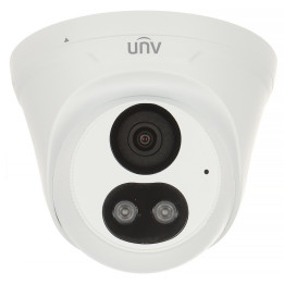 Uniview IPC3614LE-ADF28KC-DL 4MP IP Security Camera with Two-Way Audio and IR Illuminator