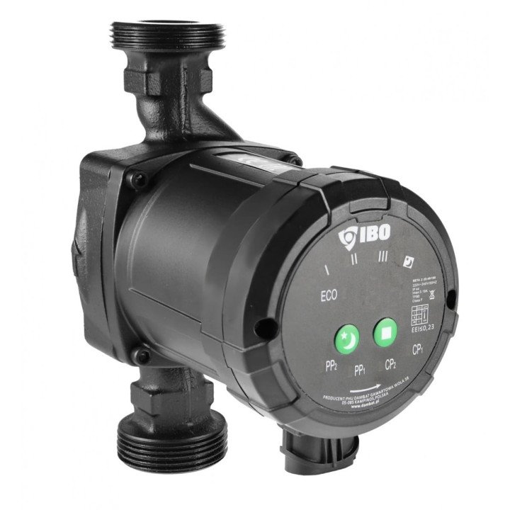 IBO 002027 Circulation Pump BETA 2 25-40/180 with Fittings