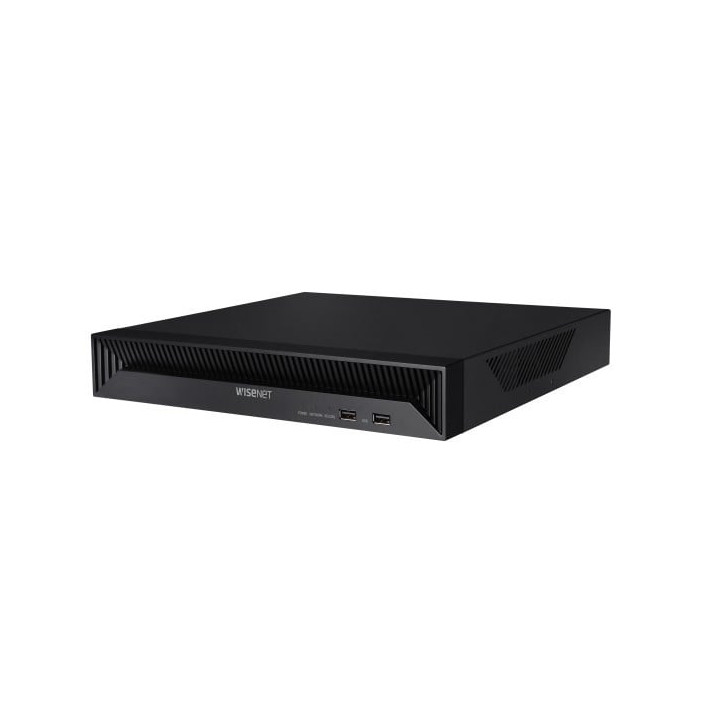 Сетевой видеорегистратор Hanwha Vision QRN-830S черный