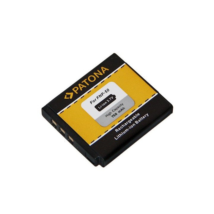 Patona PT1014 Replacement Battery for Fuji NP-50 750mAh Li-Ion Camera Battery