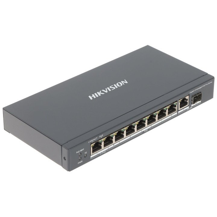 Hikvision DS-3E0510HP-E 8 Port Gigabit Unmanaged PoE Switch