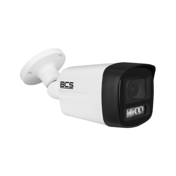 BCS BCS-L-TIP14FCL5-Ai1 IP Tubular Camera 4MP with NightColor 2.0 and Microphone