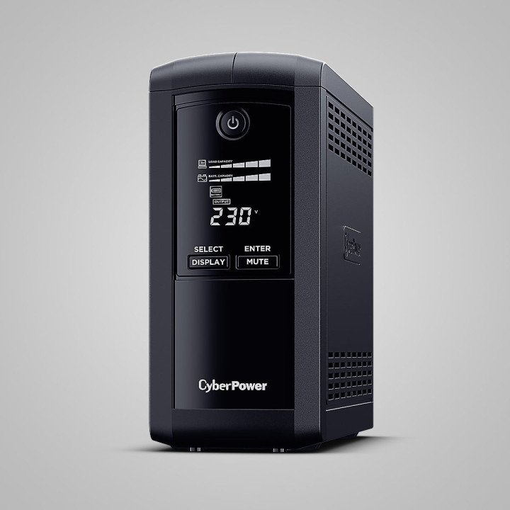 CyberPower VP1000ELCD-FR Line-Interactive UPS 1000VA/550W Pure Sine Wave