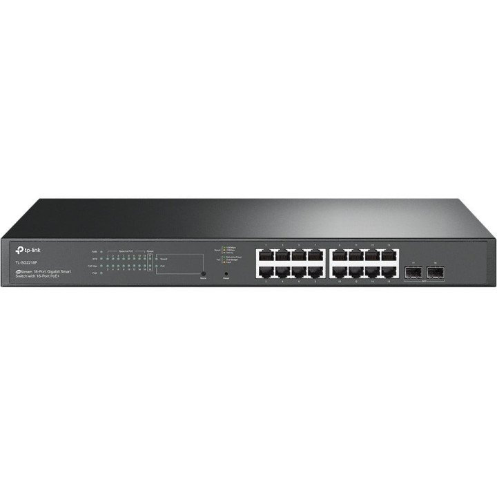 ПЕРЕКЛЮЧАТЕЛЬ POE TL-SG2218P 16 ПОДКЛЮЧЕНИЕ SFP TP-LINK