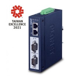 PLANET IMG-2200T Industrial 2-Port RS232/RS422/RS485 Modbus Gateway
