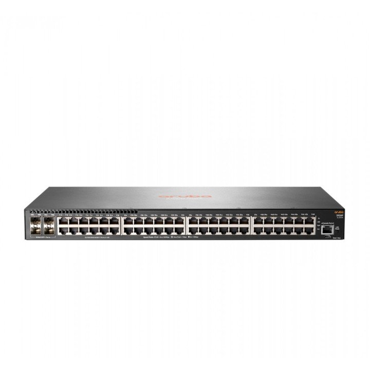 Hewlett Packard Enterprise 2930F 48G 4SFP+ — Pārvaldīts — L3 — Gigabitu Ethernet (10/100/1000) — Pilns duplekss — Stiprinājums u