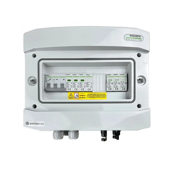 EMITER EM-78N_DCAC DCAC Switchgear IP65 SPD Type 1+2 10A 1 PV String 1 MPPT