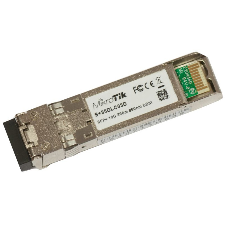MikroTik S+85DLC03D 10G SFP+ Multi-mode Fiber Transceiver LC 850nm