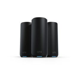 Netgear RBE873B BE21000 Mesh WiFi 7 System Black 3-pack