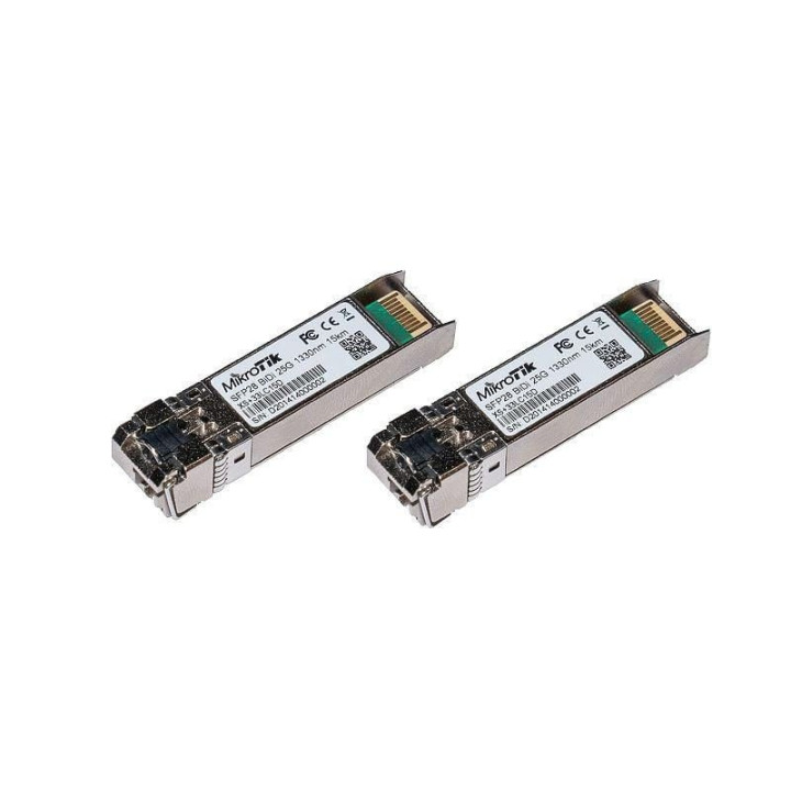 MikroTik XS+2733LC15D SFP+ 10G/25G Kaksisuuntainen Single LC 15km
