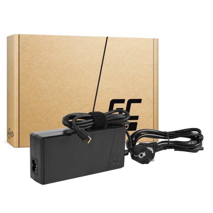 Green Cell AD140P USB-C Power Adapter 130W for Laptops, Tablets, Phones