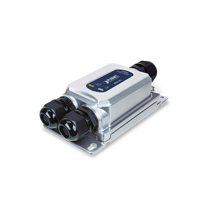 PLANET IPOE-175 Industrial 1-Port 60W 802.3bt PoE++ Injector, IP67, -40~75°C, IK10