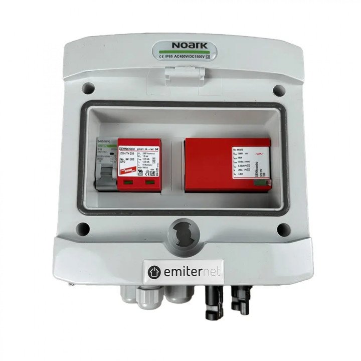 EMITER EM-831_DCAC DCAC Switchgear, IP65, SPD Dehn Type 1+2, 1000V DC, 16A AC