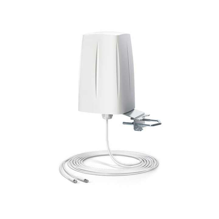 QuWireless QuOmni AO5G2U-1 5G/LTE MIMO 2x2 Omnidirectional Antenna, 10m, SMA, US Version