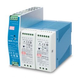 PLANET PWR-60-24 24V 60W DIN-Rail Power Supply (Adjustable 24-30V DC)