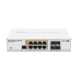 MikroTik CRS112-8P-4S-IN Managed Gigabit PoE Switch