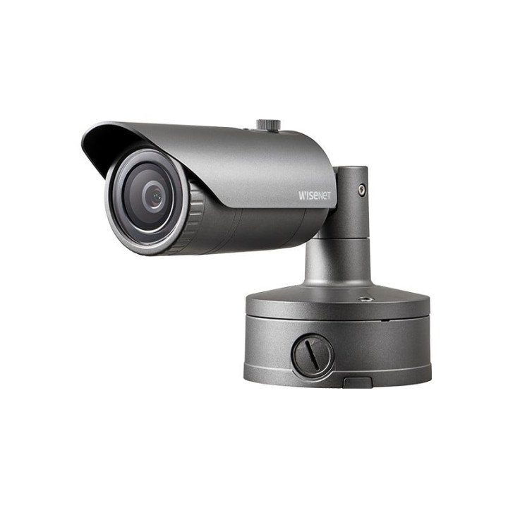 Hanwha Vision XNO-8040R 5MP Bullet IP Security Camera, Outdoor, Grey