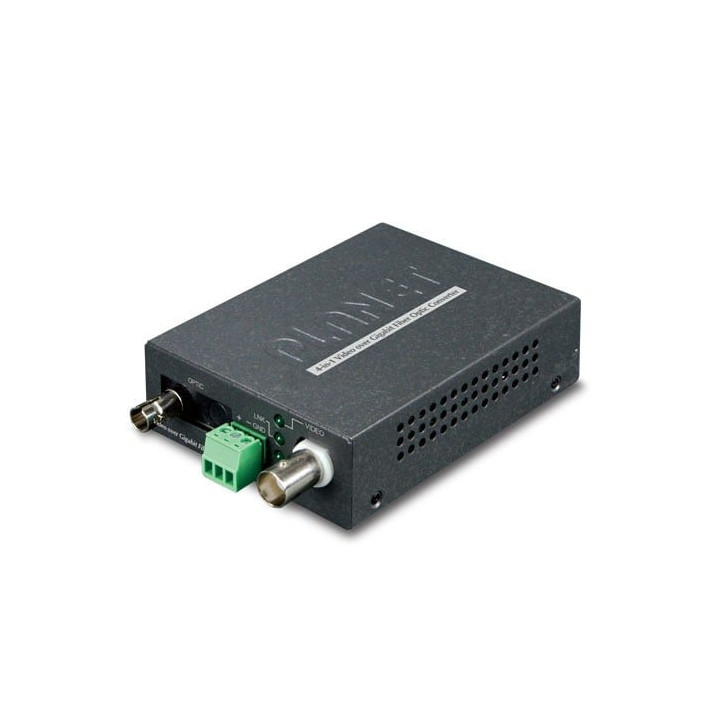 PLANET VF-101G-KIT 1-kanaliline Gigabit Fiber Media Converter (ST, 20 km, paar)