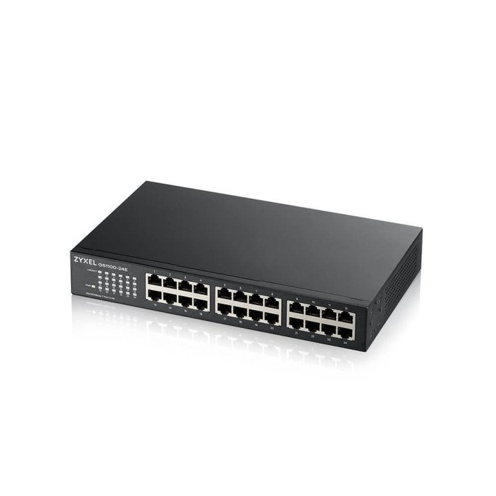 ZyXEL GS1100-24E 24-Port Gigabit Unmanaged Switch v3