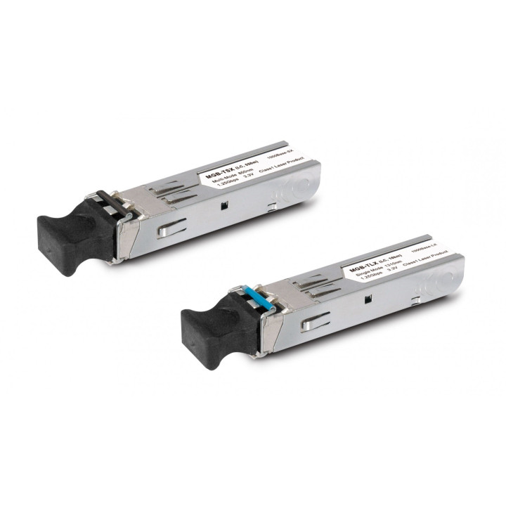 PLANET MGB-2GLB20 2,5G SFP transiiver (WDM, TX: 1550 nm RX: 1310 nm, DDM) – 20 km