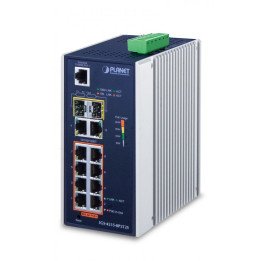 PLANET IGS-4215-8P2T2S Industrial L2/L4 8-Port PoE+ Managed Switch