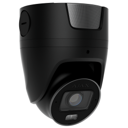 AJAXCCTV AJ-TURRETCAM-4-HLVF-S-B 4 megapikselin torni IP-kamera 2,8–12 mm:n Varifocal-objektiivilla, 60 m IR & White LED, PoE