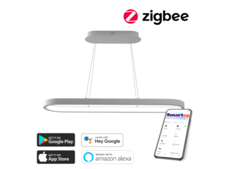 Viedā šūnu lampa 120x30cm, 66W balts Zigbee