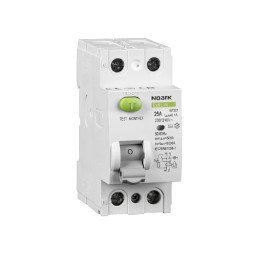 Noark 108350 Differential Switch, 2-pole, 40A, 30mA, Type A, 6kA