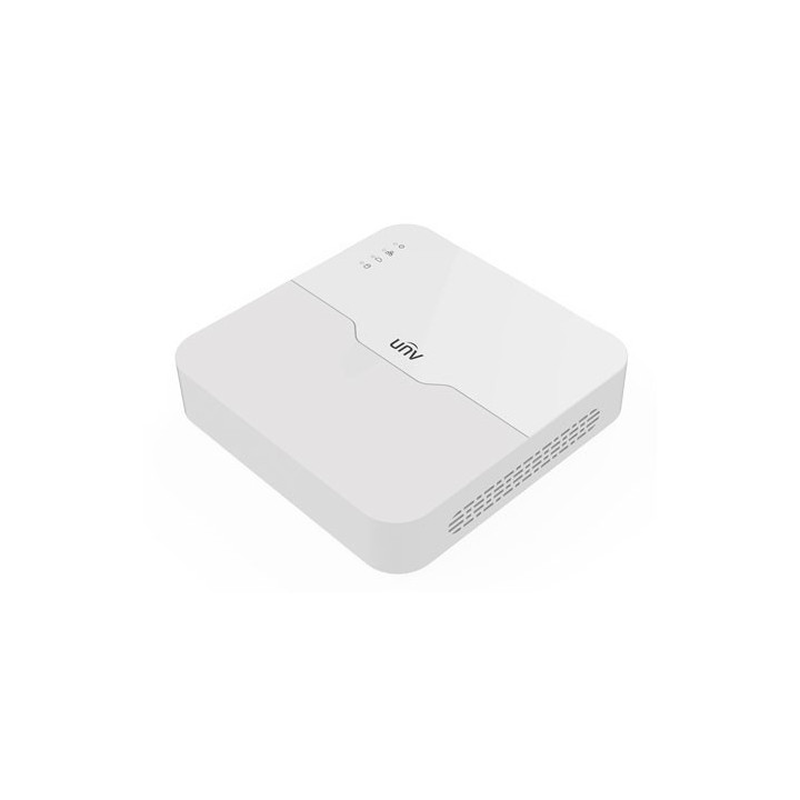 Uniview NVR301-04LS3-P4 Network Video Recorder, 4-Channel, 4 PoE, 4K, White
