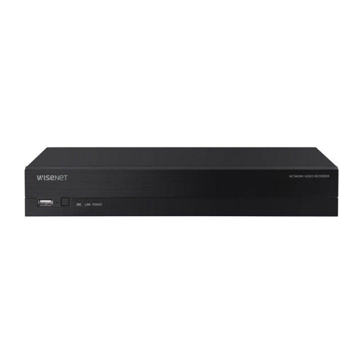 Hanwha Vision ARN-410S tinklo vaizdo įrašymo įrenginys, juodas