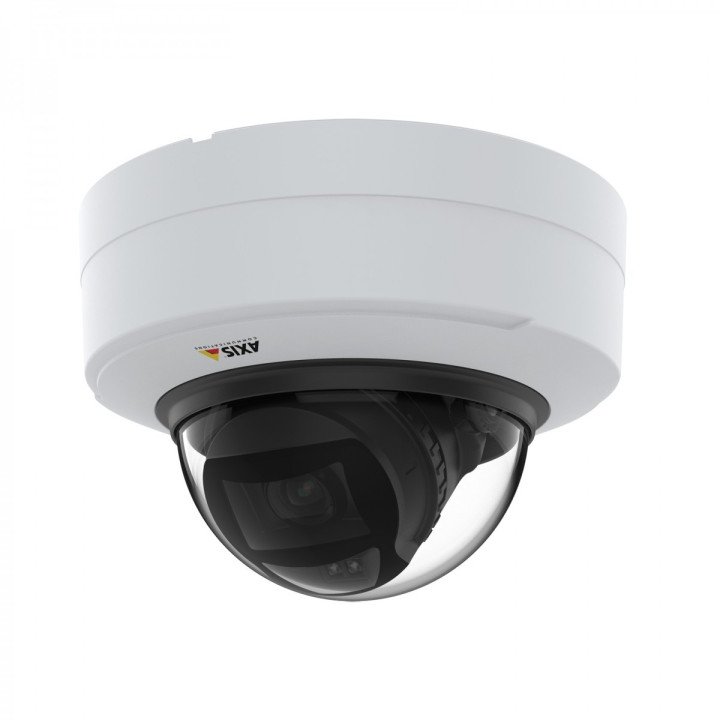 AXIS 02327-001 Dome IP Security Camera, 1080p, Indoor, White
