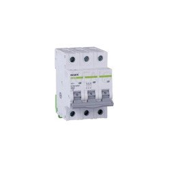Noark 100059 Miniature Circuit Breaker 63A 3P B-Curve 6kA