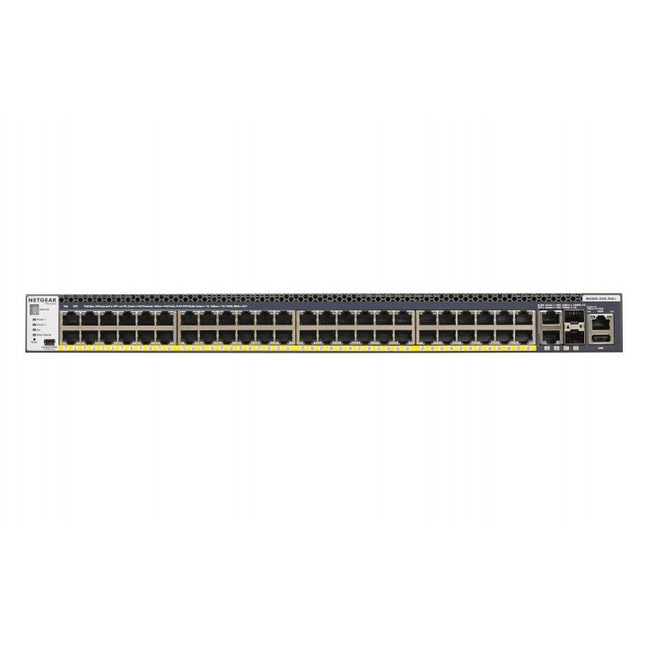 NETGEAR GSM4352PA-100NES M4300-52G-POE+ Managed PoE+ Switch with APS550W