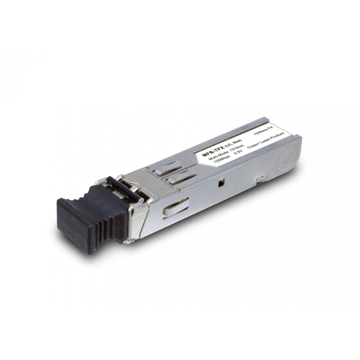 PLANET MFB-TFX mitmerežiimiline 2KM 100Mbps SFP Fiber Transiiver (-40 kuni 85°C) koos DDM-iga