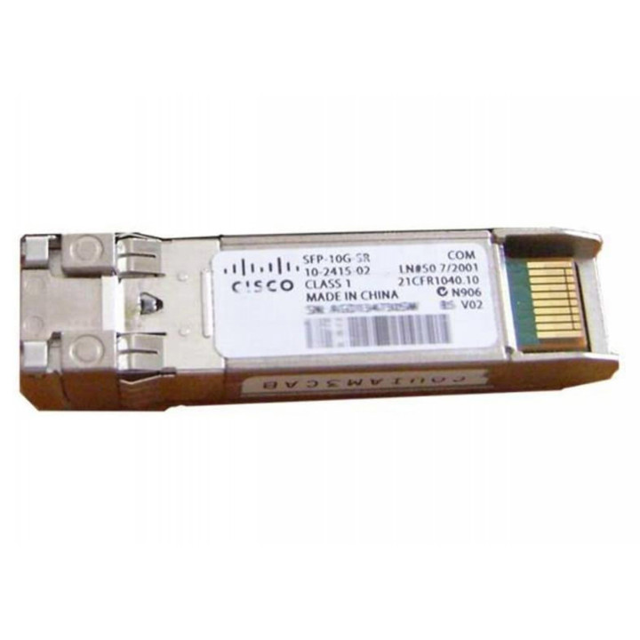 Cisco SFP-10G-SR-S = 10 GBase-SR SFP+ siųstuvo-imtuvo modulis, 850 nm, kelių režimų
