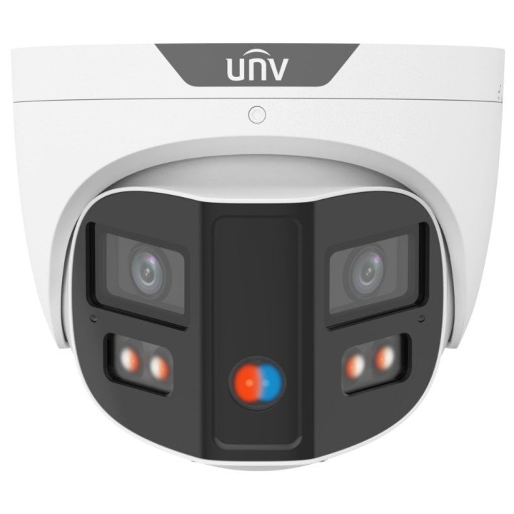 Uniview IPC3K28SE-ADF28KMC-DL-I0 7.6MP Vandal-Proof IP Security Camera with Two-Way Audio