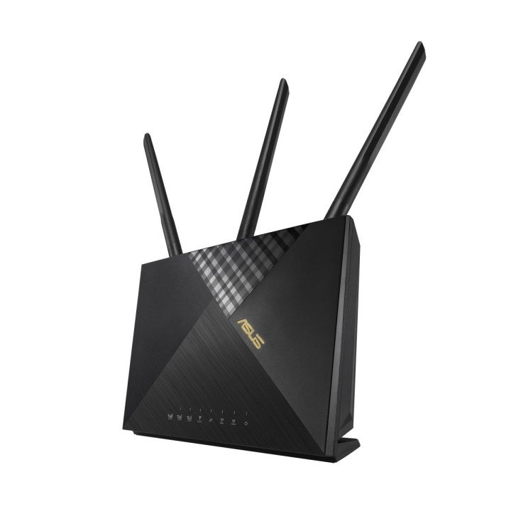 ASUS 4G-AX56 Wi-Fi 6 Dual-Band Gigabit Router with 4G LTE Support