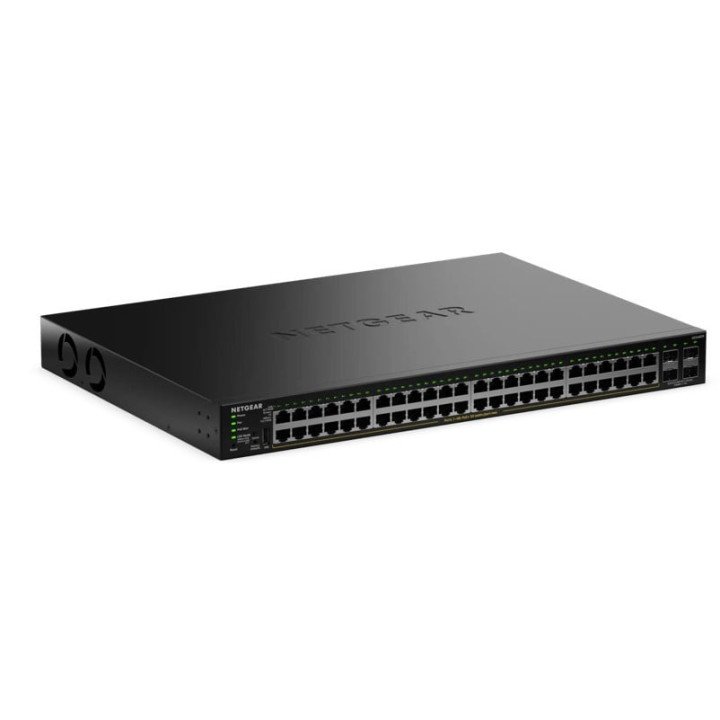 NETGEAR GS348TPv2 Managed L2/L3 Gigabit PoE+ Switch with 48 PoE+ Ports and 4 SFP Uplinks