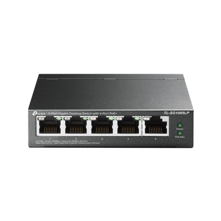 Dahua SG1005LP 5-Port Gigabit PoE Switch with 4-Port PoE